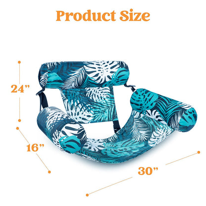 Opblaasbare drijvende stoel voor in het zwembad