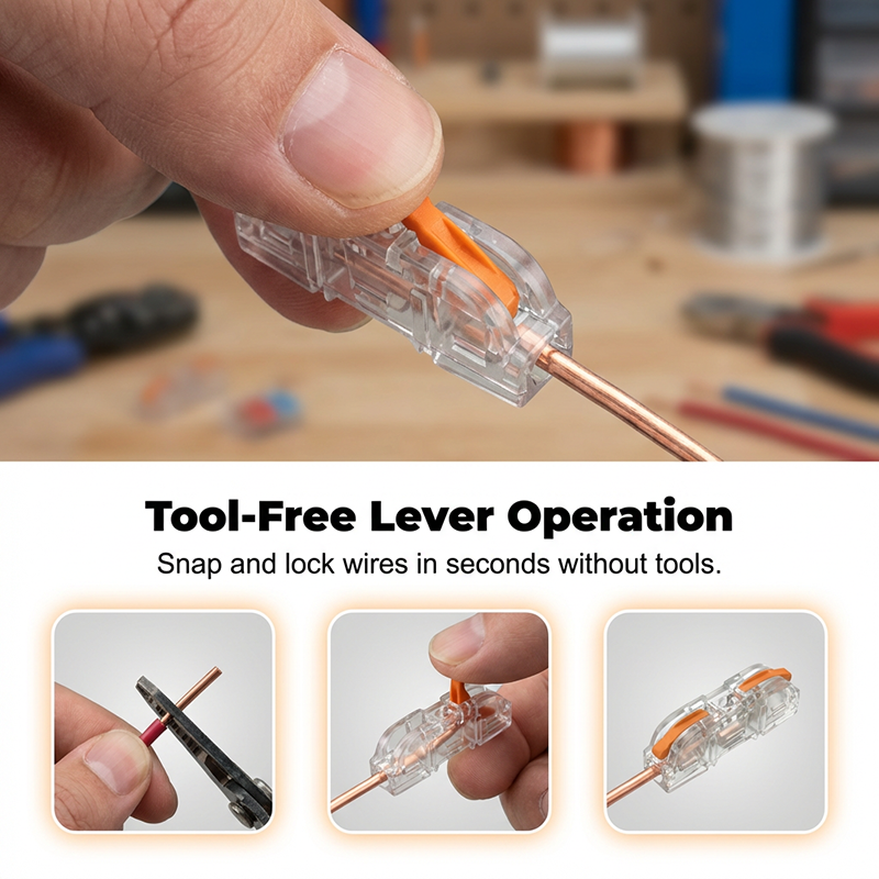 Quick Splice soldeerloze draadklemmen