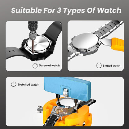 🮚 60% KORTING! 🔧 Gereedschapsset voor professionele horlogereparatie – 13-in-1, precisiegereedschap & ideaal voor horloge- en brillenreparatie 🛠️