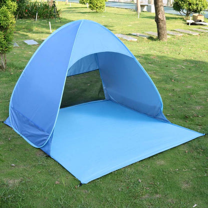 🏖️ Automatische pop-up strandtent | Snel op te zetten • Lichtgewicht • Draagbaar