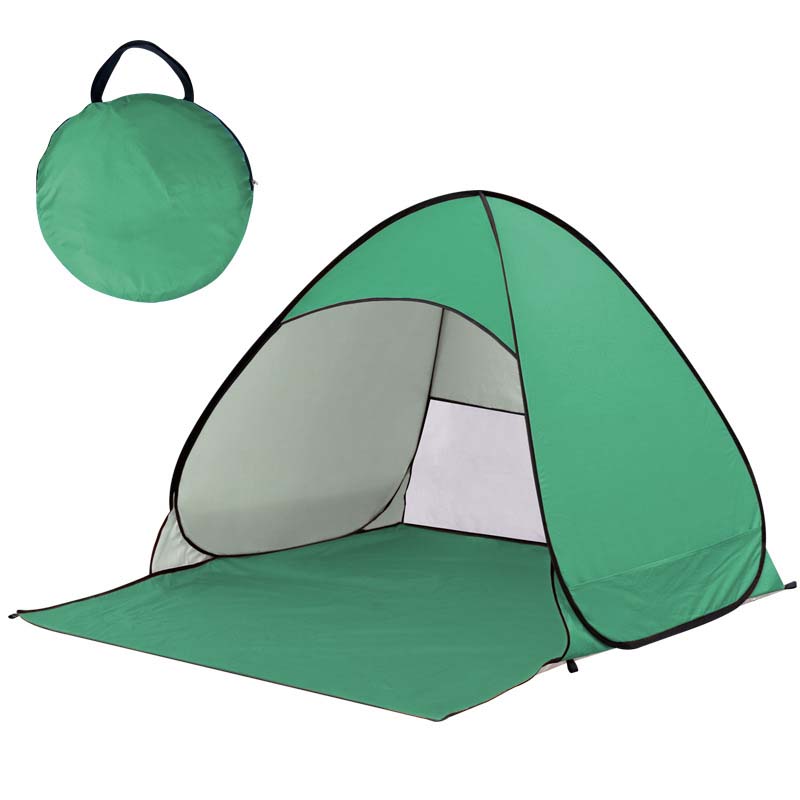 🏖️ Automatische pop-up strandtent | Snel op te zetten • Lichtgewicht • Draagbaar