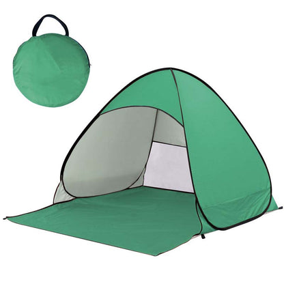 🏖️ Automatische pop-up strandtent | Snel op te zetten • Lichtgewicht • Draagbaar