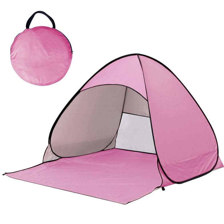 🏖️ Automatische pop-up strandtent | Snel op te zetten • Lichtgewicht • Draagbaar