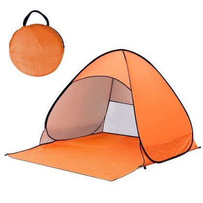 🏖️ Automatische pop-up strandtent | Snel op te zetten • Lichtgewicht • Draagbaar