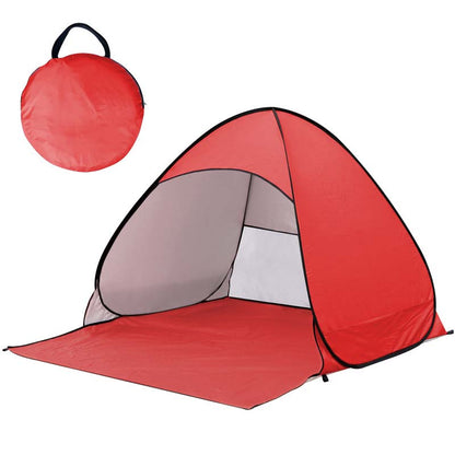 🏖️ Automatische pop-up strandtent | Snel op te zetten • Lichtgewicht • Draagbaar