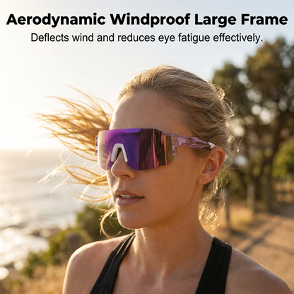 👓 Sportbril • Groot montuur • UV-bescherming ☀️ | Voor elke buitensport