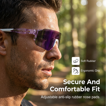👓 Sportbril • Groot montuur • UV-bescherming ☀️ | Voor elke buitensport
