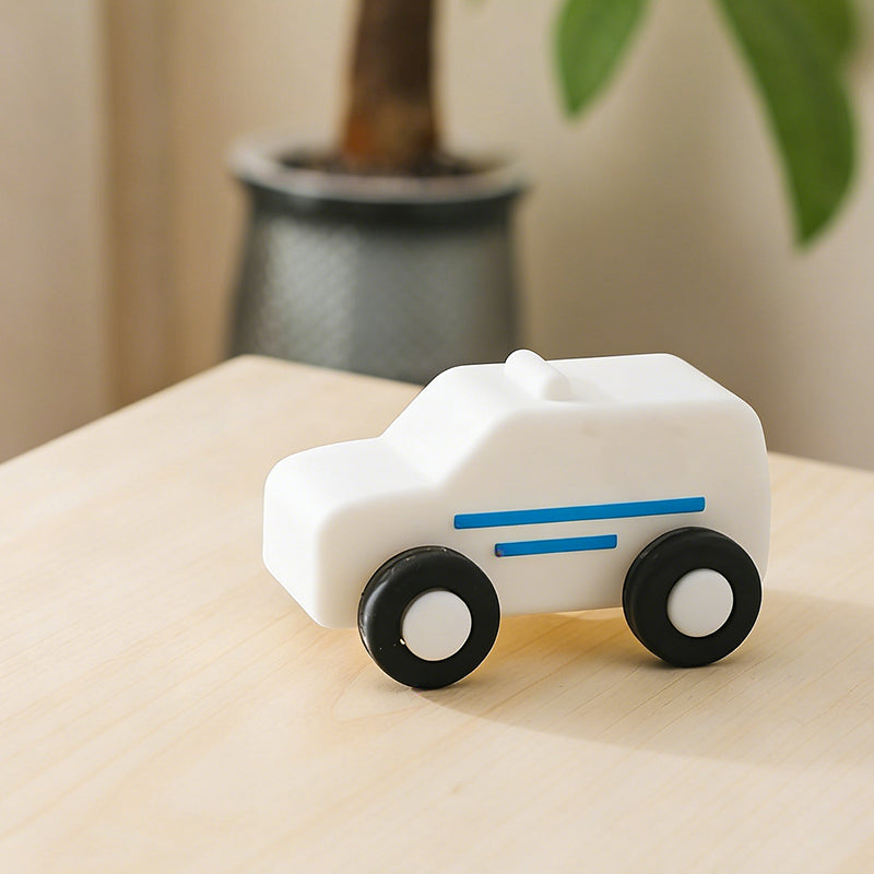 🚗 Siliconen speelgoedautootje voor peuters