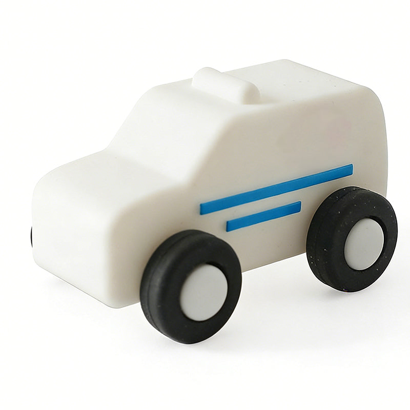 🚗 Siliconen speelgoedautootje voor peuters
