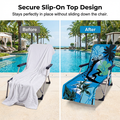 🏖️ Strandlaken – 2-in-1, zitvast & met zakken! 🌊✨