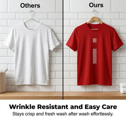 Men's Graphic Print Crew Neck T-Shirt