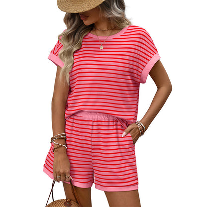 👒 Gestreepte loungeset – Nonchalante zomerstijl | Licht & luchtig