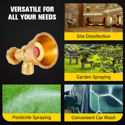 🌾 Verstelbare messing nozzle spray voor landbouwsprayer | Precisie & duurzaamheid