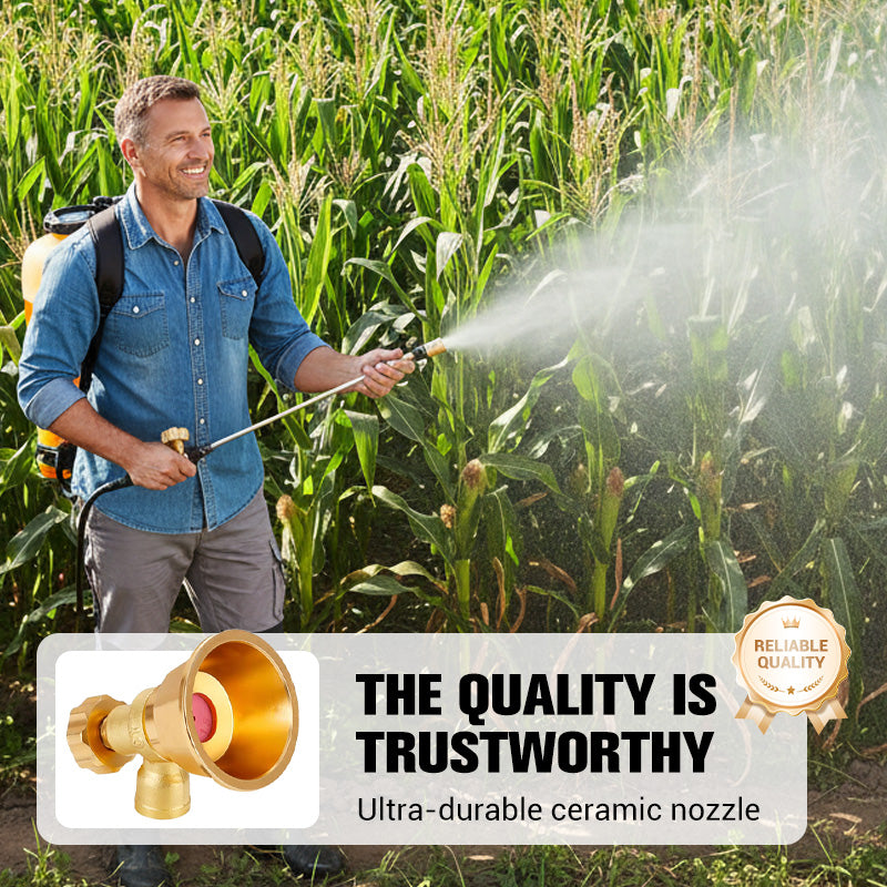 🌾 Verstelbare messing nozzle spray voor landbouwsprayer | Precisie & duurzaamheid