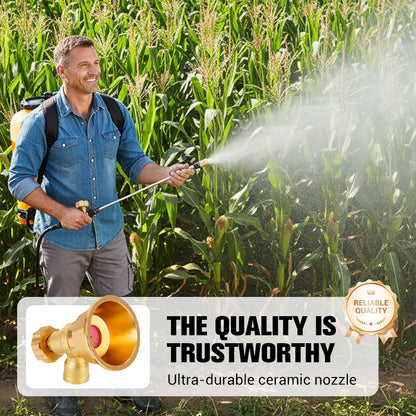 🌾 Verstelbare messing nozzle spray voor landbouwsprayer | Precisie & duurzaamheid