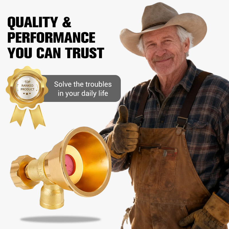 🌾 Verstelbare messing nozzle spray voor landbouwsprayer | Precisie & duurzaamheid