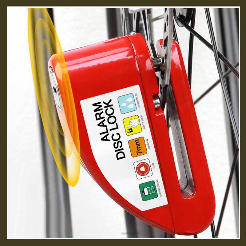 🔒 Antidiefstalslot voor motorfietsen | Luid alarm van 110 dB