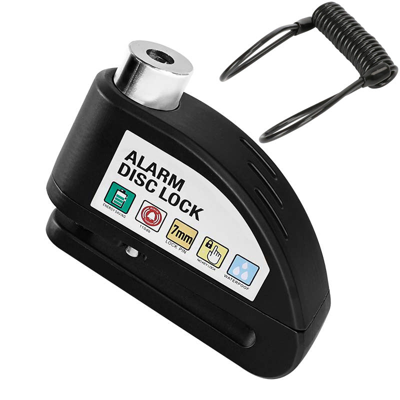 🔒 Antidiefstalslot voor motorfietsen | Luid alarm van 110 dB