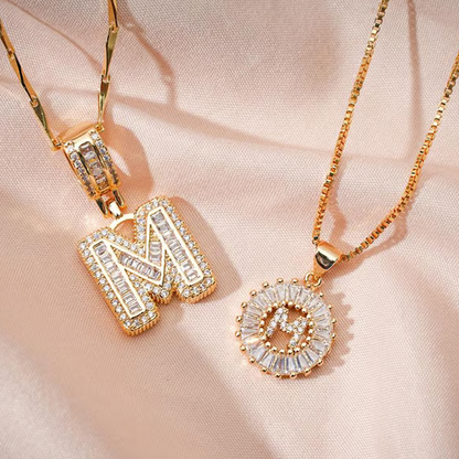 🌸LAATSTE DAG: SPECIALE PRIJS!!🌸Gouden ketting met alfabet-hanger