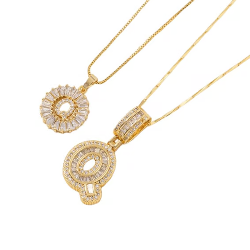 🌸LAATSTE DAG: SPECIALE PRIJS!!🌸Gouden ketting met alfabet-hanger