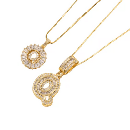 🌸LAATSTE DAG: SPECIALE PRIJS!!🌸Gouden ketting met alfabet-hanger