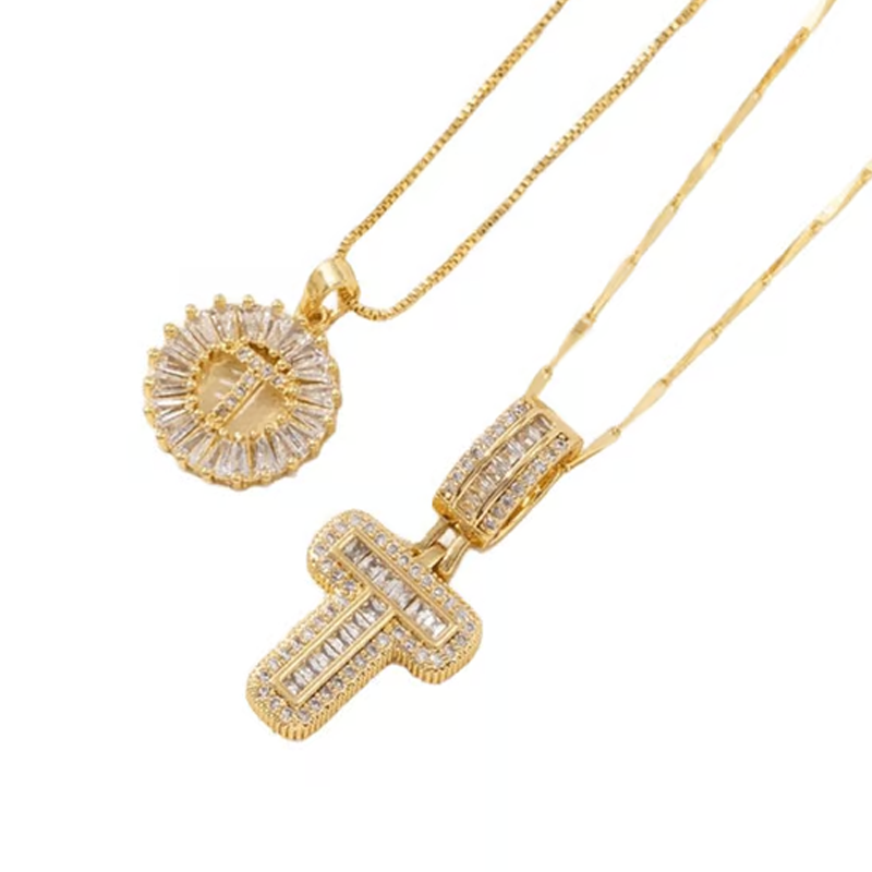 🌸LAATSTE DAG: SPECIALE PRIJS!!🌸Gouden ketting met alfabet-hanger