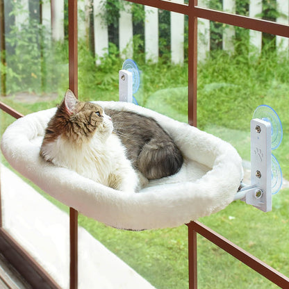 🐱Opvouwbare raamhangmat voor katten met zuignappen | De ultieme plek om te zonnen