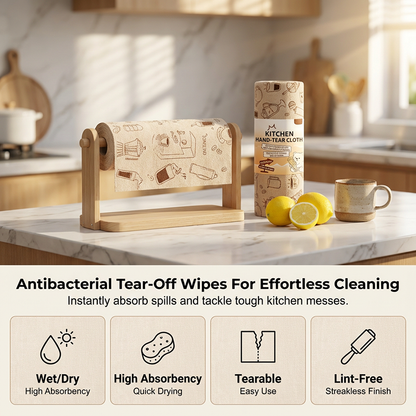 📢📢 Koop 2 krijg 1 gratis & 50% KORTING!! 🧼✨ Antibacteriële afscheurbare doeken voor natte en droge reiniging
