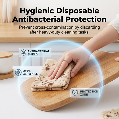 📢📢 Koop 2 krijg 1 gratis & 50% KORTING!! 🧼✨ Antibacteriële afscheurbare doeken voor natte en droge reiniging