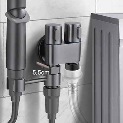 🚽 2-in-1-set: afsluitklep voor het toilet en een sproeier💧🛠️