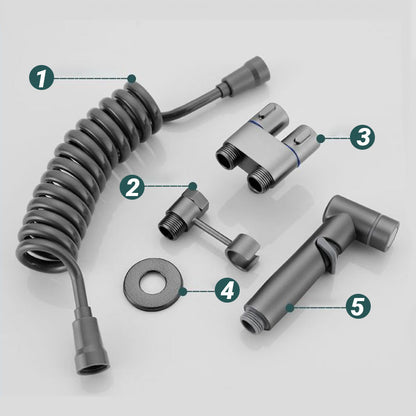 🚽 2-in-1-set: afsluitklep voor het toilet en een sproeier💧🛠️