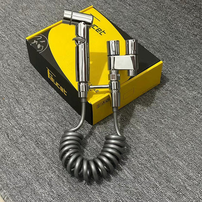 🚽 2-in-1-set: afsluitklep voor het toilet en een sproeier💧🛠️