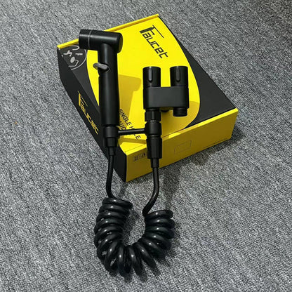 🚽 2-in-1-set: afsluitklep voor het toilet en een sproeier💧🛠️