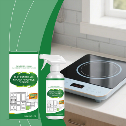 🧽 Multifunctionele reinigingsspray voor keukenapparatuur | Vet- en vuilverwijderaar