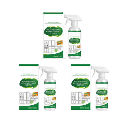 🧽 Multifunctionele reinigingsspray voor keukenapparatuur | Vet- en vuilverwijderaar