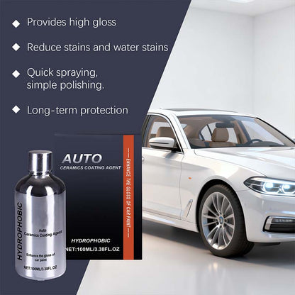 🚗 Nano-keramische autolakcoating-spraykit | 9H-hardheid • Waterafstotend