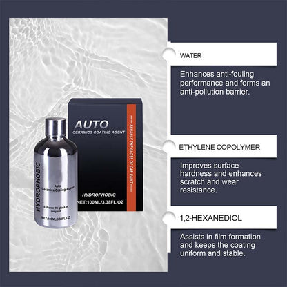 🚗 Nano-keramische autolakcoating-spraykit | 9H-hardheid • Waterafstotend