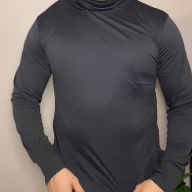 Sneldrogende lichte herenhoodie met UV-bescherming
