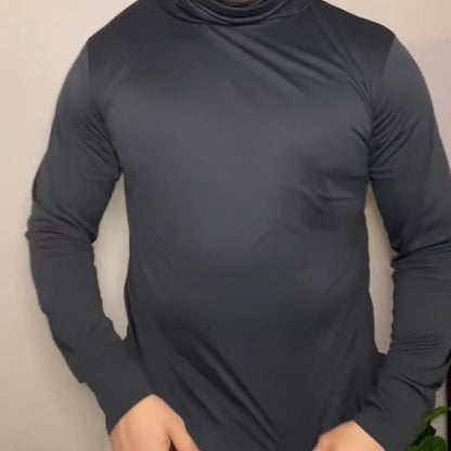 Sneldrogende lichte herenhoodie met UV-bescherming