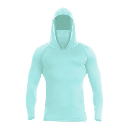 Sneldrogende lichte herenhoodie met UV-bescherming
