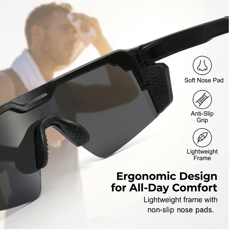 🕶️ UV400-sportzonnebrillen voor heren en dames | 100% bescherming • Stijlvol