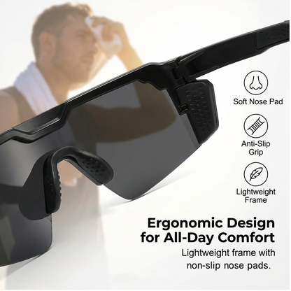 🕶️ UV400-sportzonnebrillen voor heren en dames | 100% bescherming • Stijlvol