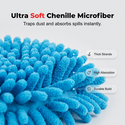Vervangende mopkop voor de Chenille Spin