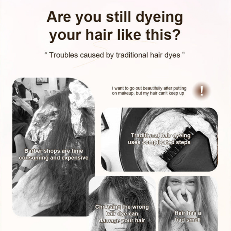 💇‍♀️ 3-in-1 haarkleurkam | Kleuren • Mengen • Aanbrengen – Alles in één