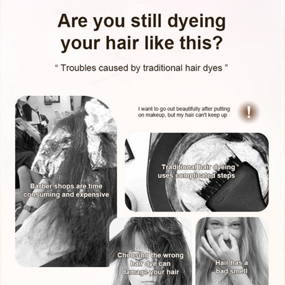 💇‍♀️ 3-in-1 haarkleurkam | Kleuren • Mengen • Aanbrengen – Alles in één