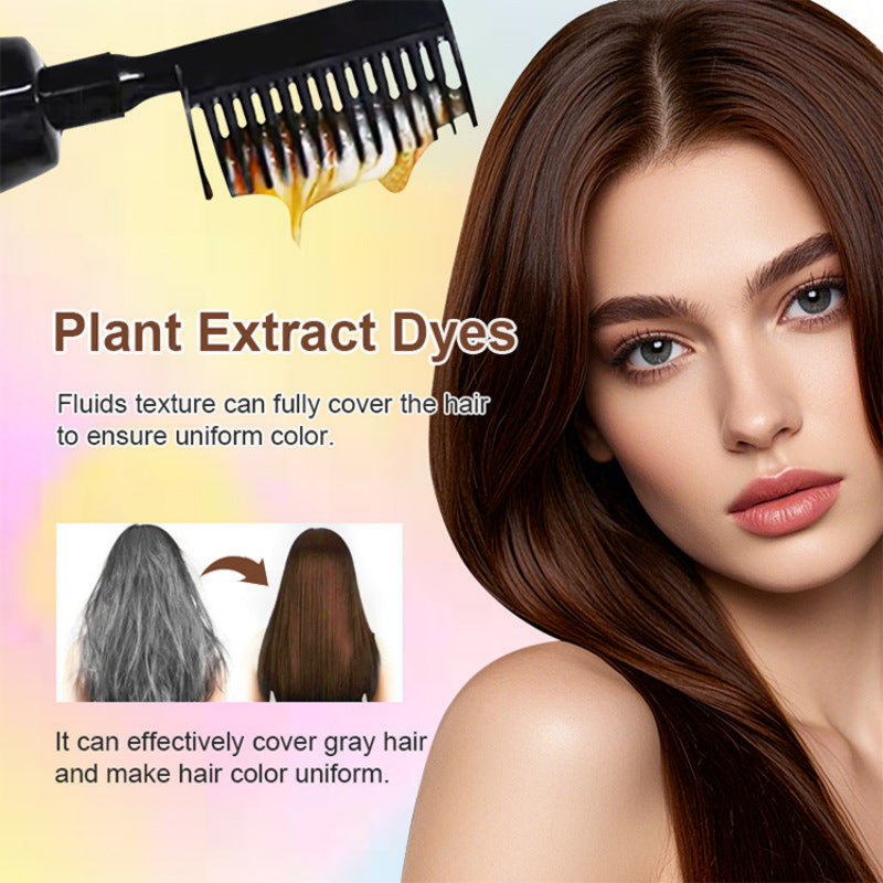 💇‍♀️ 3-in-1 haarkleurkam | Kleuren • Mengen • Aanbrengen – Alles in één
