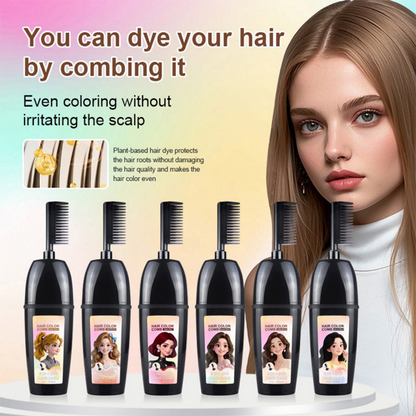 💇‍♀️ 3-in-1 haarkleurkam | Kleuren • Mengen • Aanbrengen – Alles in één