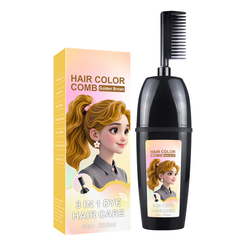 💇‍♀️ 3-in-1 haarkleurkam | Kleuren • Mengen • Aanbrengen – Alles in één