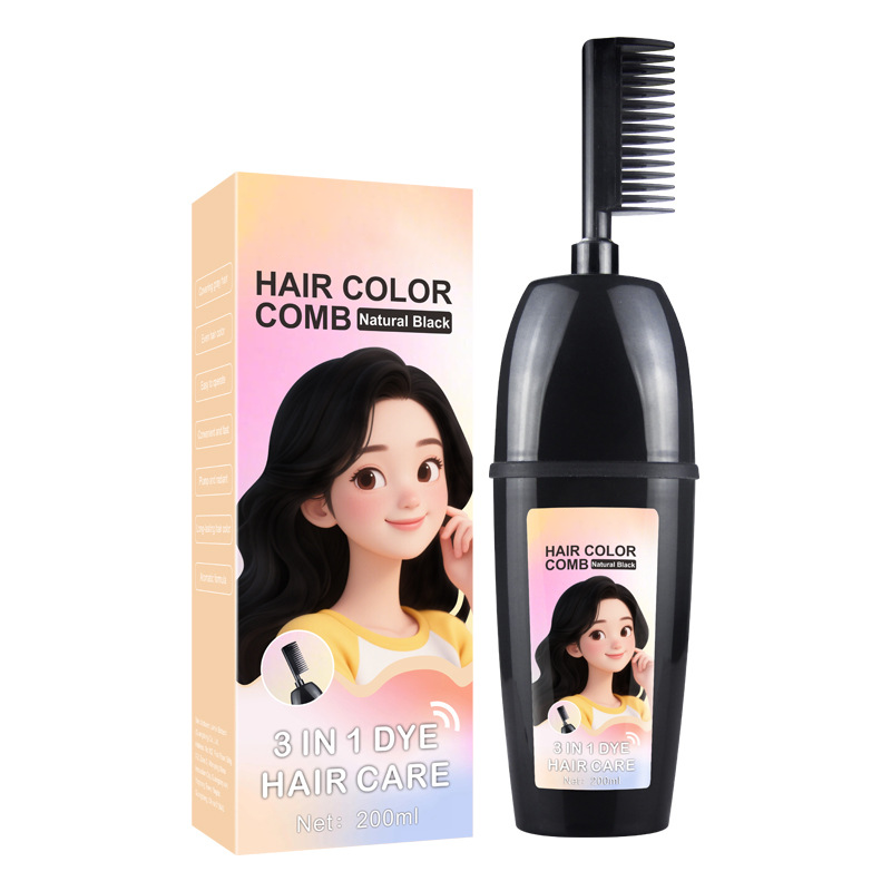 💇‍♀️ 3-in-1 haarkleurkam | Kleuren • Mengen • Aanbrengen – Alles in één