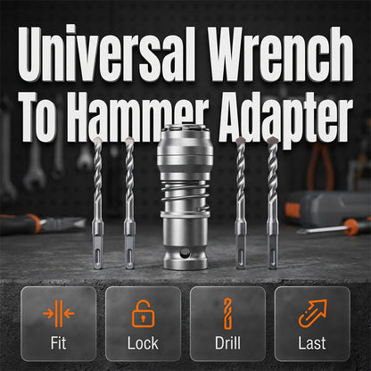 📢📢50% OFF !! ⏰Universal Wrench To Hammer Adapter